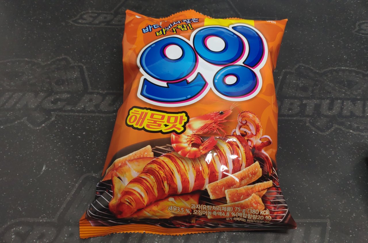 LOTTE O-ing original чипсы, оригинальный вкус, 75 гр.