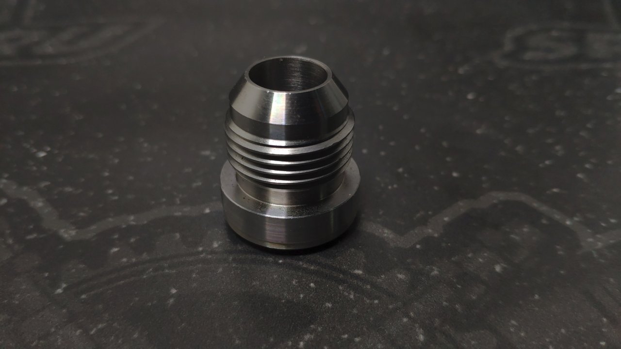 Адаптер вварной AN10 нержавейка (69255)