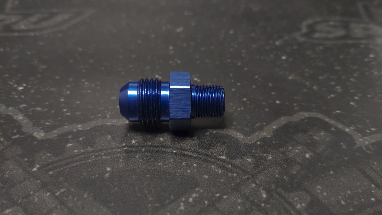 Адаптер AN6-1/8 NPT(для топливного регулятора)