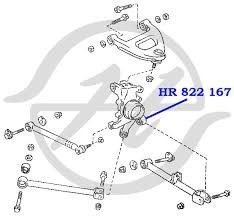 Плавающий сайлентблок Toyota X90/100 JIKIU 12 mm
