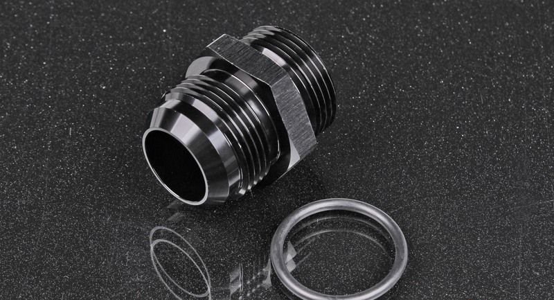 Фитинг переходник AN16 - ORB16 с резиновым кольцом