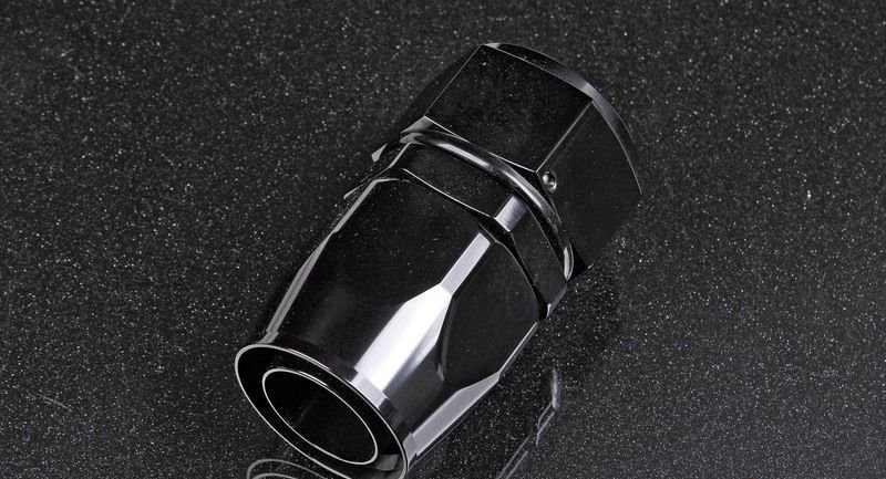 Фитинг AN20 под шланг AN, черный AB88