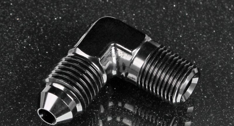 Фитинг AN4 - 1/8" NPT 90° AB88