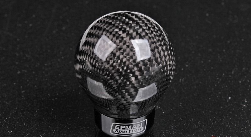 Ручка МКПП чёрный карбон