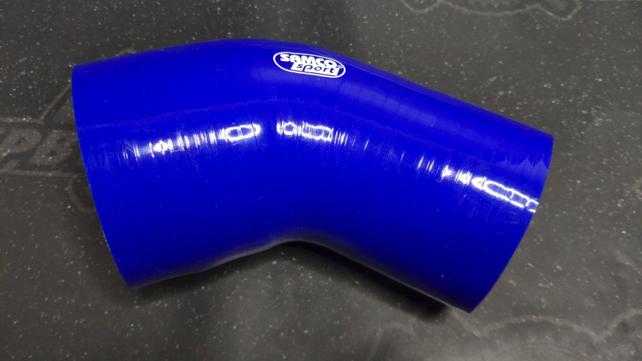 Патрубок силиконовый SAMCO style (76-89мм) 45 градусов