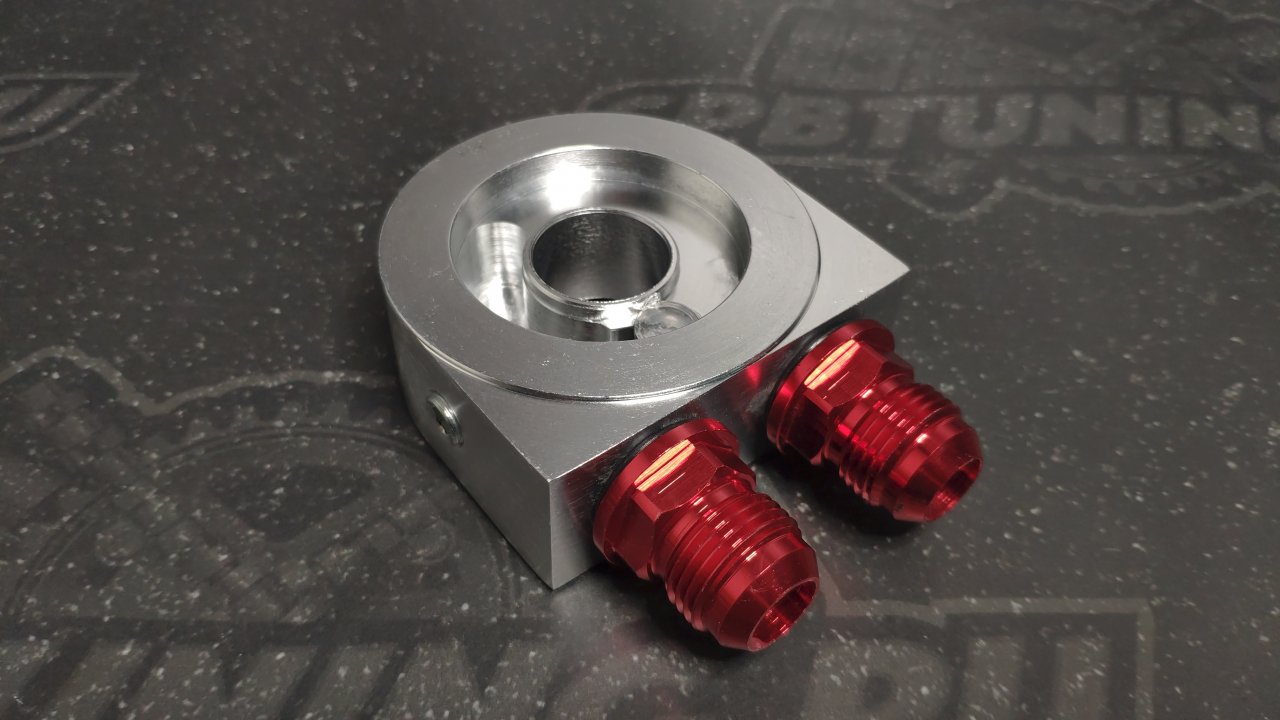 Проставка под масляный радиатор без выноса фильтра