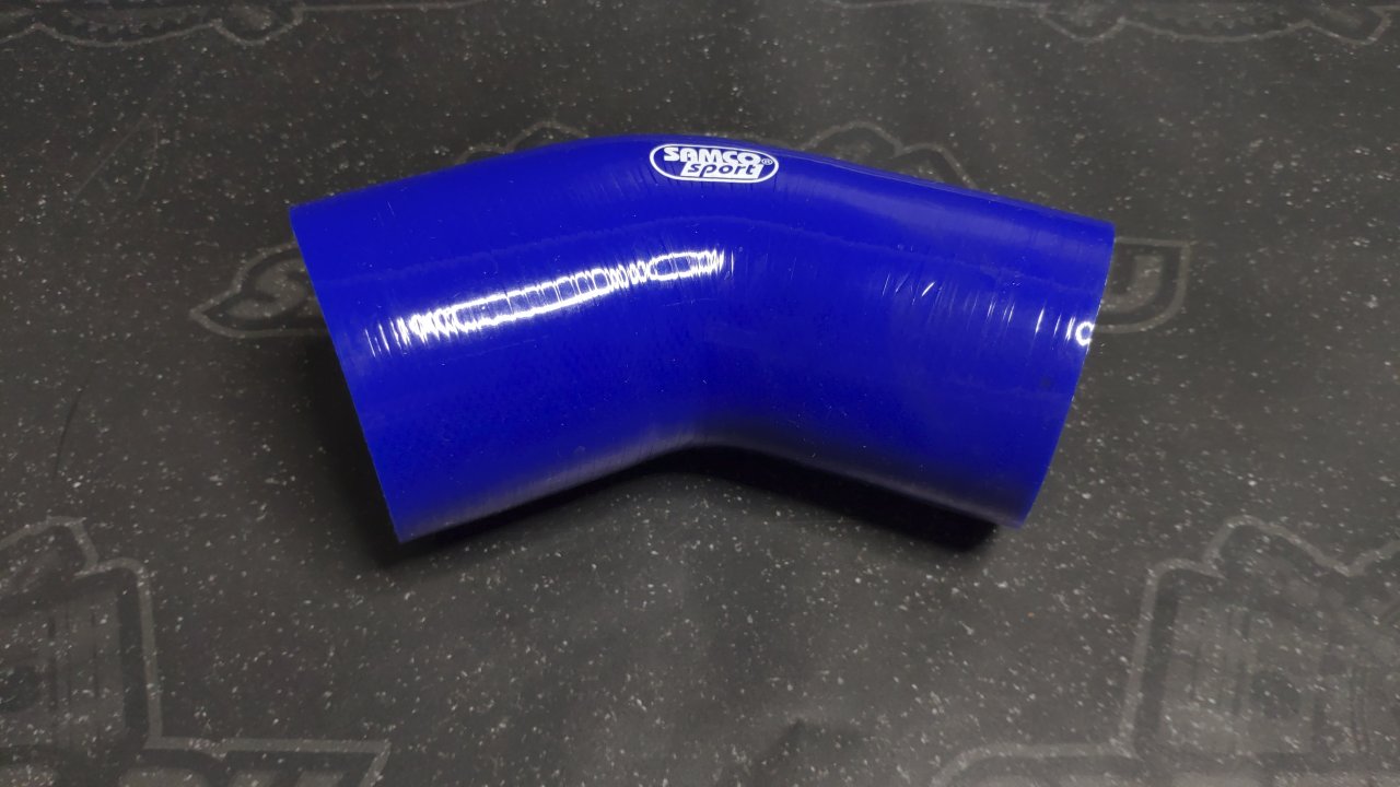 Патрубок силиконовый SAMCO 2.5'-2.75 (63-70мм) 45град.