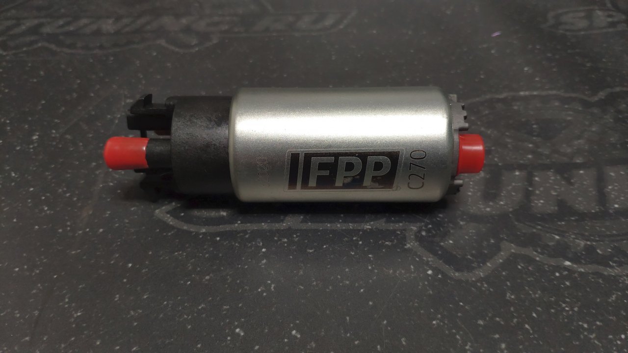 Бензонасос 270 л/ч, компакт, с установочным комплектом FPP C270 (замена DEATSCHWERKS DW65C)