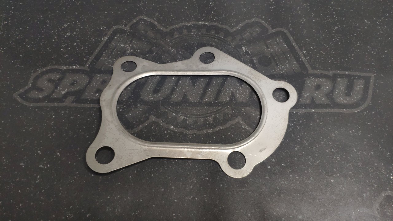Прокладка под выход из турбины Subaru-Nissan (5дыр) нержа