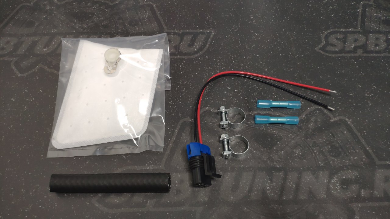 Бензонасос 530 л/ч, с установочным комплектом FPP P530E (замена Walbro F90000285 Hellcat)