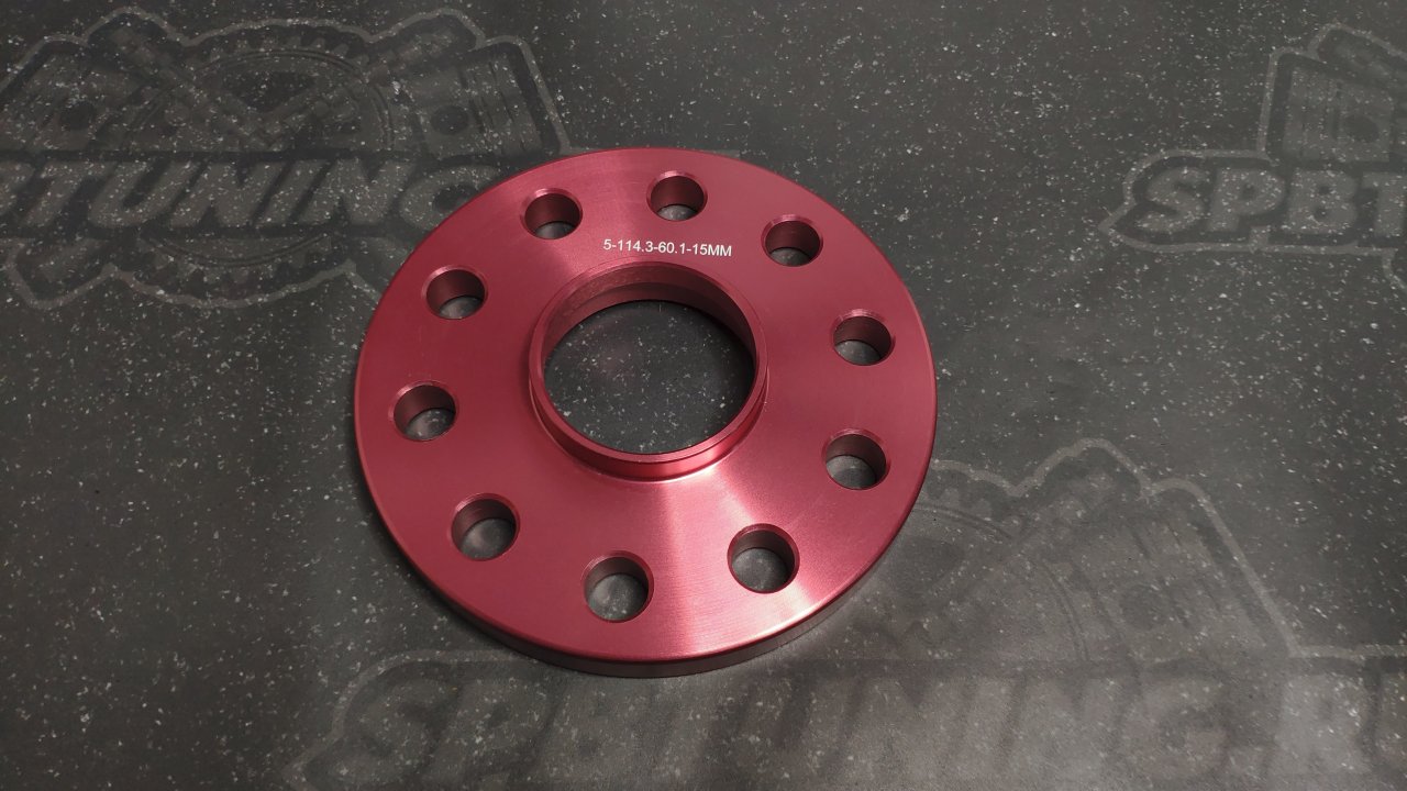 Проставки ступичные 5х114.3 ЦО 60.1 15мм М12 (Toyota, Lexus)
