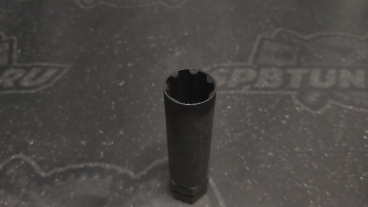 Ключ внешний 7-шлицевой Черный