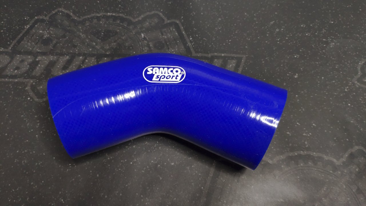 Патрубок силиконовый SAMCO style 2.25' (57мм) 45 град.