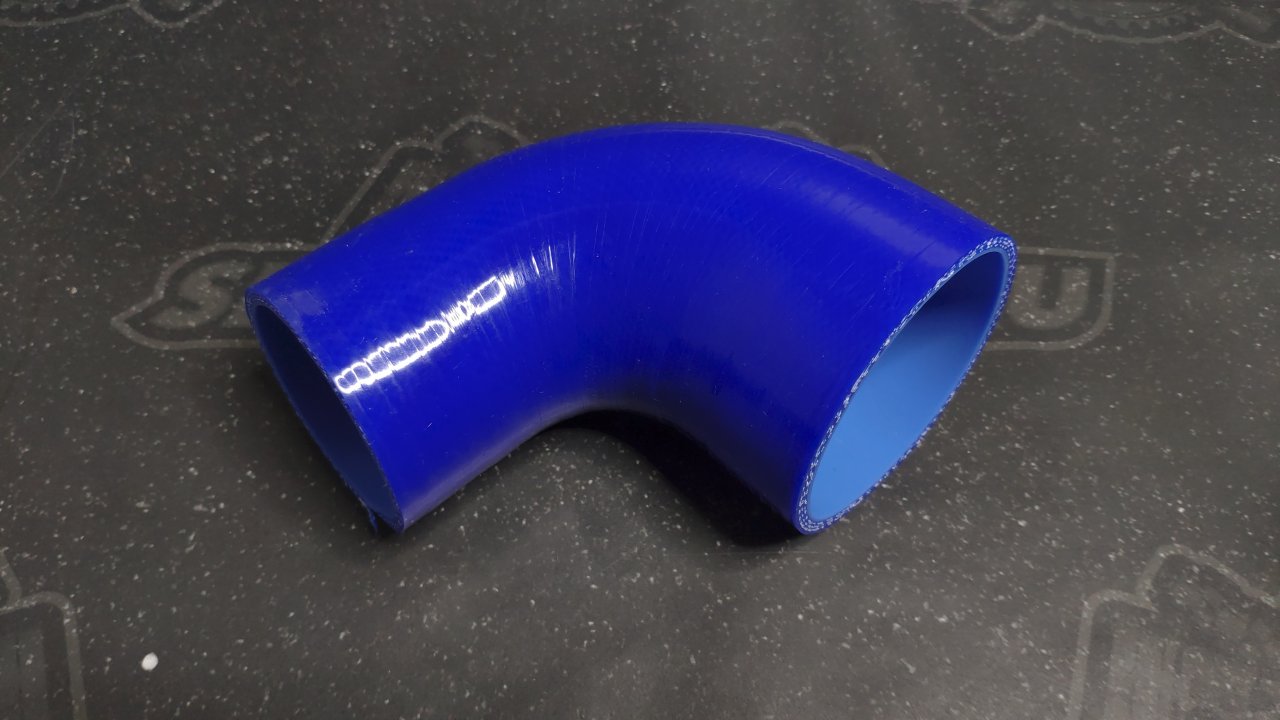 Патрубок силиконовый SAMCO style 2.25-2'75' (57-70mm) 90 градусов