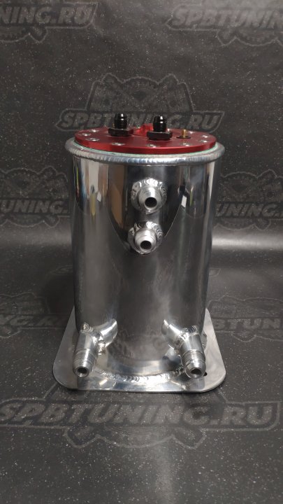 Противоотливной бак 5л с топливной станцией и крепежом под 2 насоса