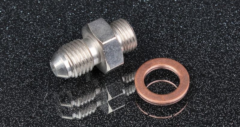 Рестриктор подачи масла AN4 - M11*1,0 (1,0 мм) Garrett T25 T28 GT25 GT28 GT30 GT35 414-14201-011