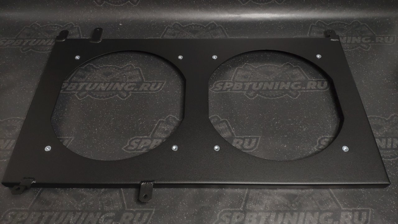 Диффузор алюминиевый Toyota JZX100 (без вентиляторов)