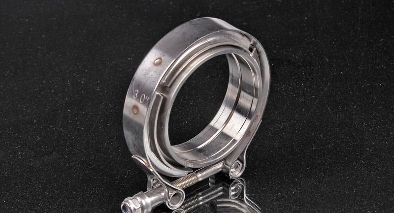 V-band с фланцами 3 (76мм) с проточкой (папа-мама)