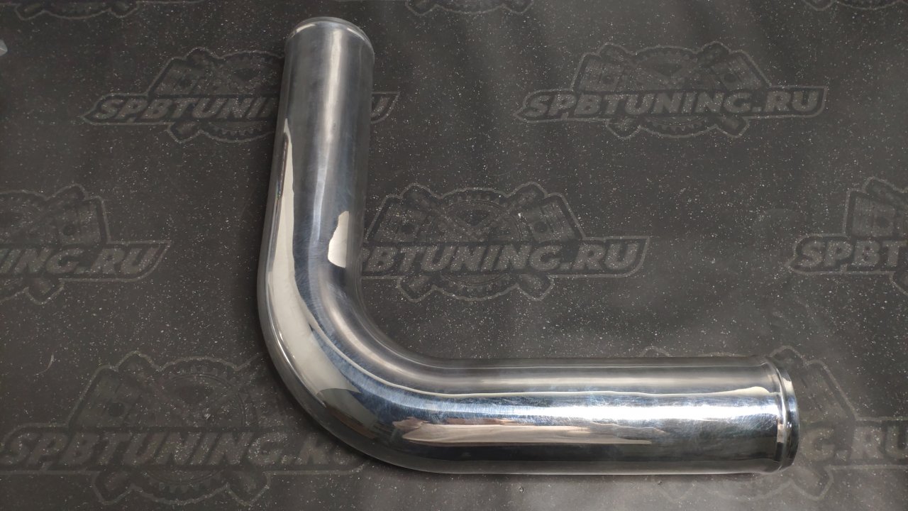 Труба алюминиевая 70мм 90 градусов 600мм