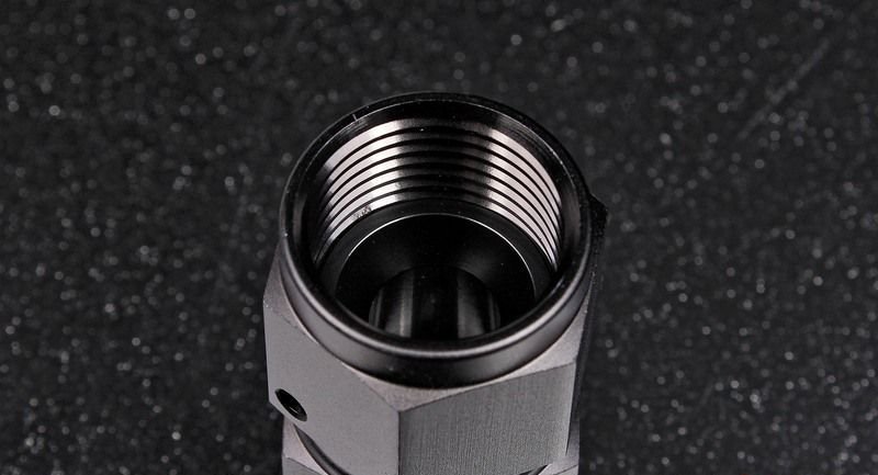 Фитинг соединительный AN8, черный