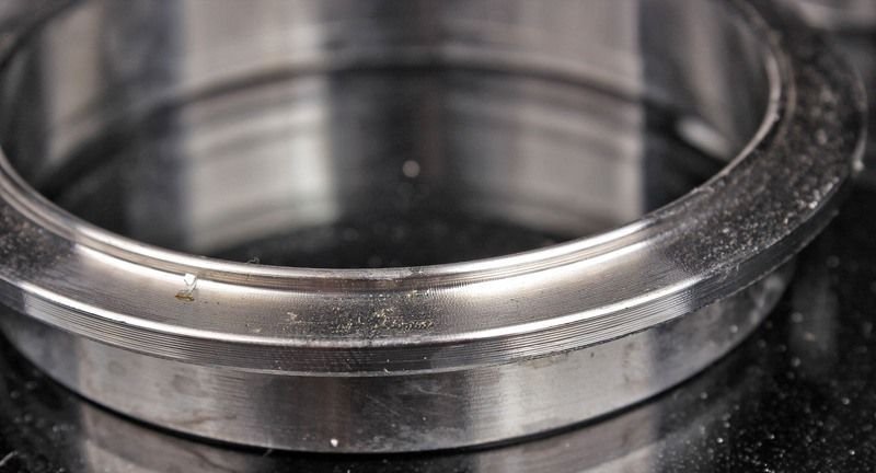 V-band с фланцами 3 (76мм) с проточкой (папа-мама)