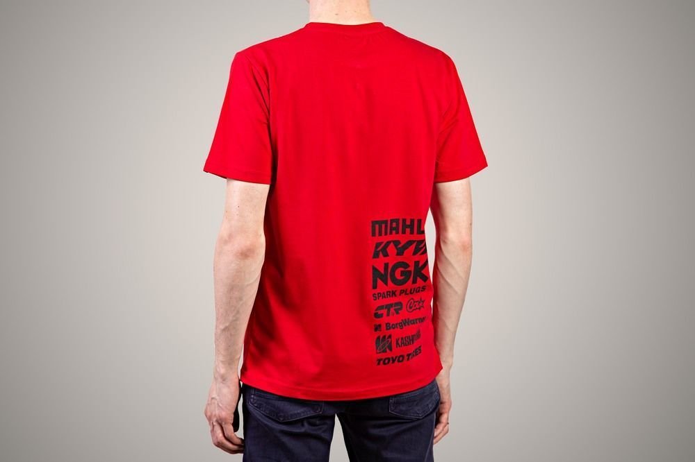 Футболка S14 BOSS, красная, размер XXL