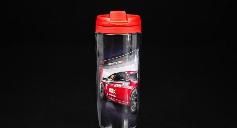 Термокружка "BOSS S14", красная