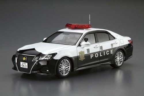 Сборная модель Aoshima TOYOTA CROWN GRS214 PATROL CAR TRAFFIC CONTROL ` 16