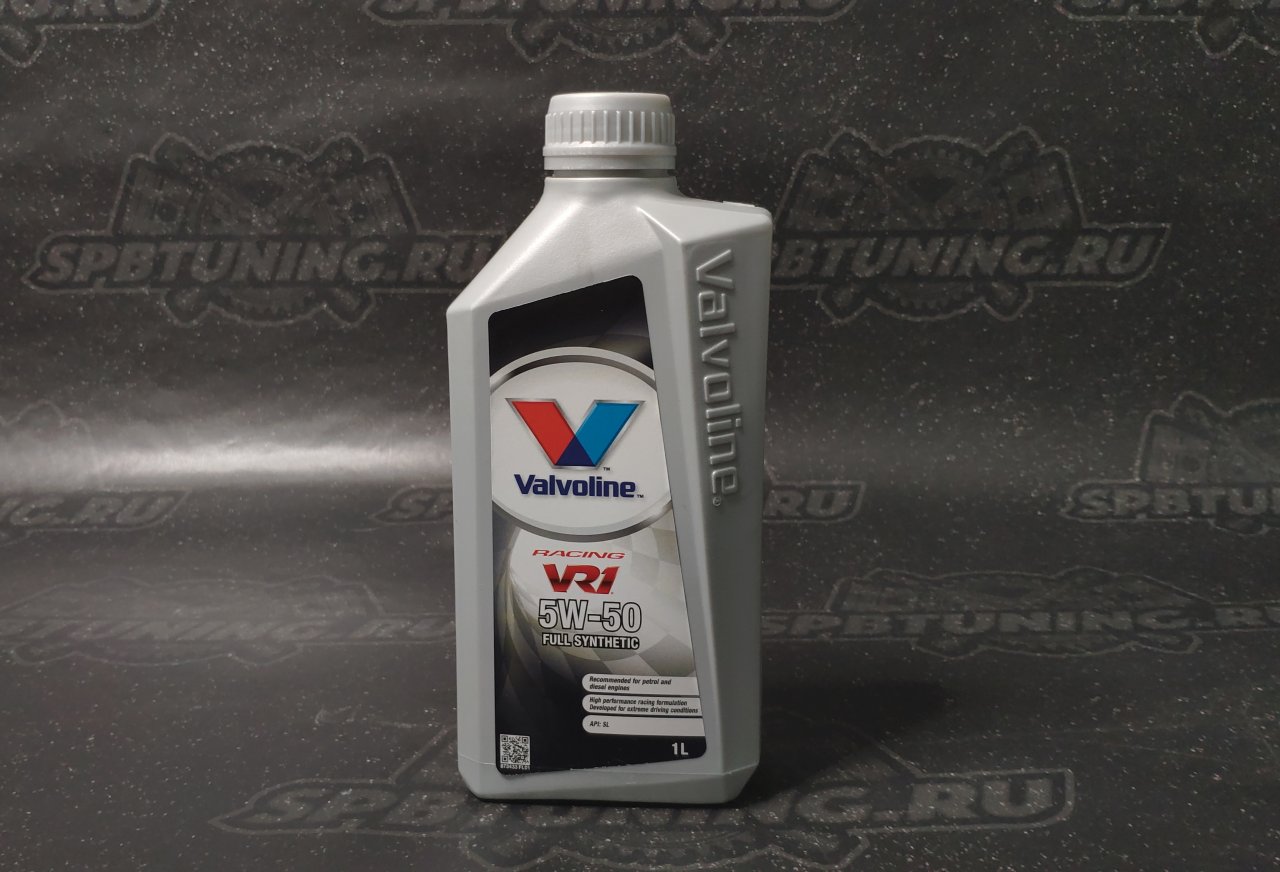 МАСЛО МОТОРНОЕ СИНТЕТИЧЕСКОЕ VALVOLINE VR1 RACING 5W50 1Л