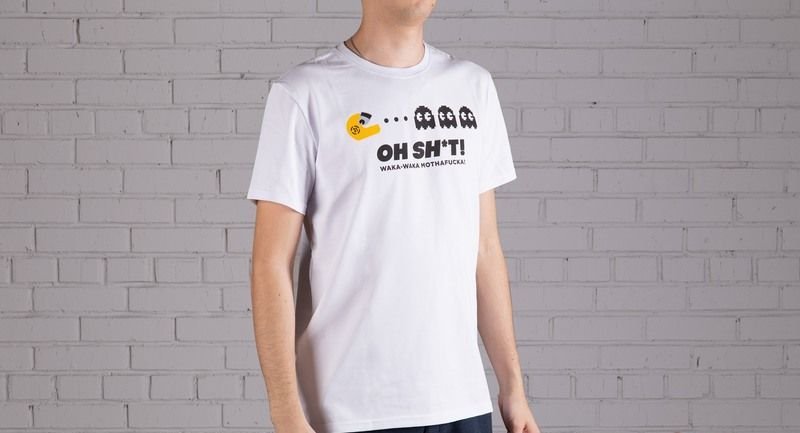 Футболка "GOCHA PAC-MAN", белая, размер-L