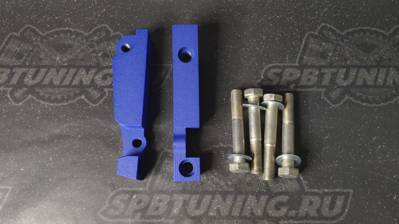 Планшайбы для установки передних тормозных суппортов от Toyota Celsior ucf30 на gx(jzx)90-100 диск 315мм