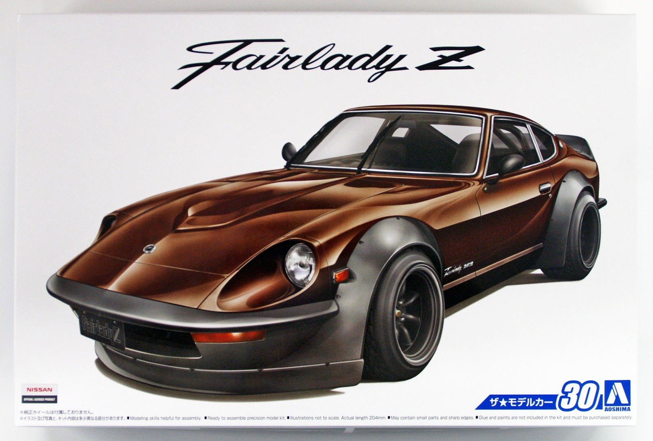 Сборная модель Nissan Fairlady Z Aero Custom S30