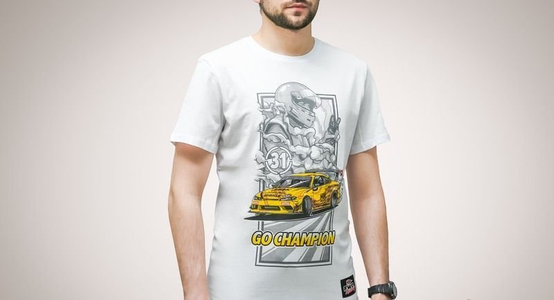 Футболка "The Champion", белая, размер 3XL