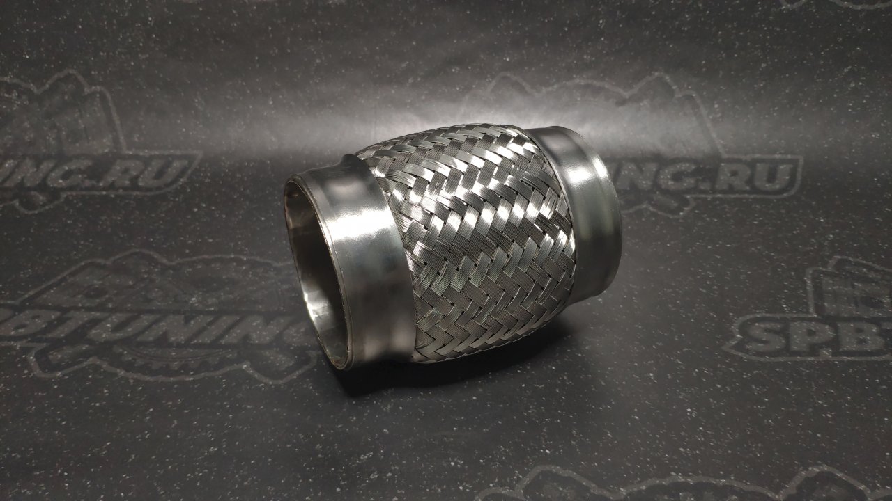 Гофра выпускная без отвода 76мм/120мм