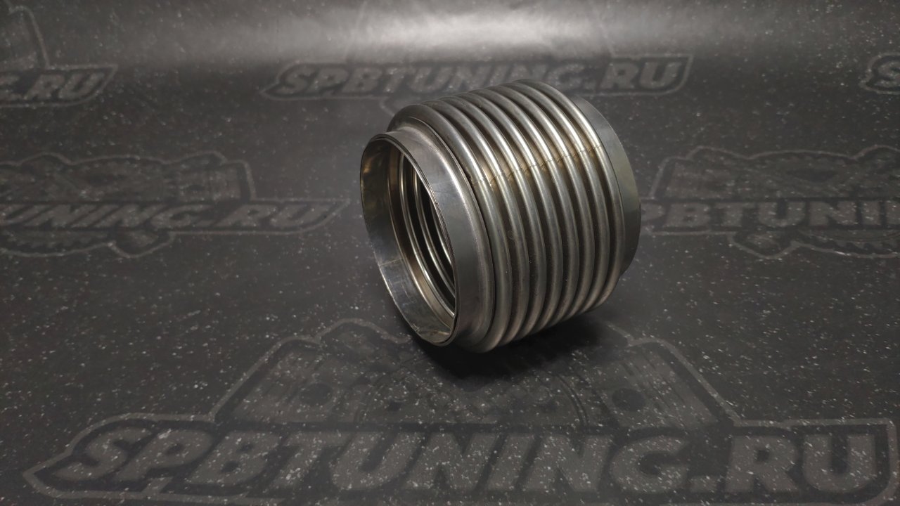 Гофра выпускная без плетения 76мм