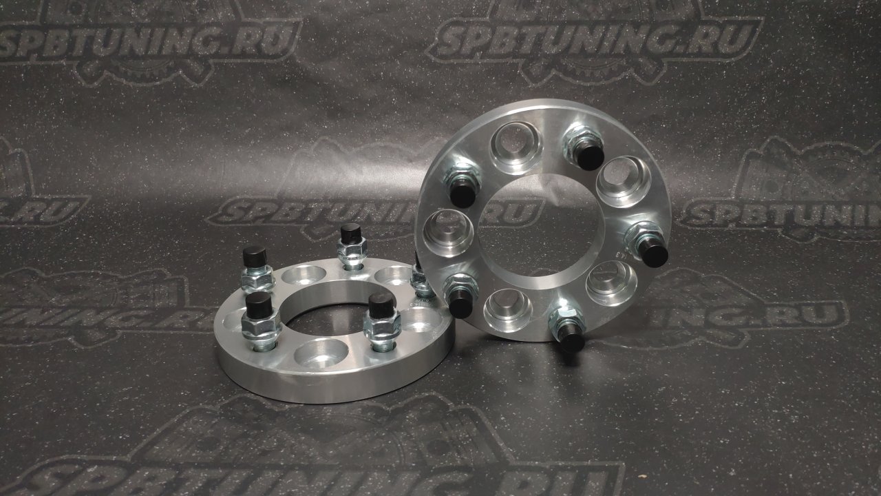 Проставка ступичная переходная 5х108/5х114.3 20мм ЦО72.6mm 1.25