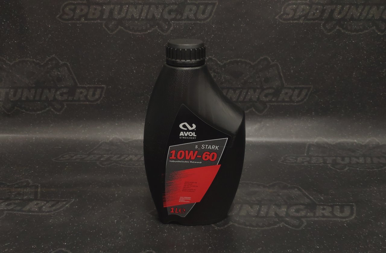 Моторное масло AVOL s_STARK 10W60 1 литр