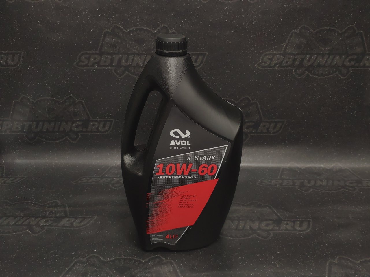 Моторное масло AVOL s_STARK 10W60 4 литр