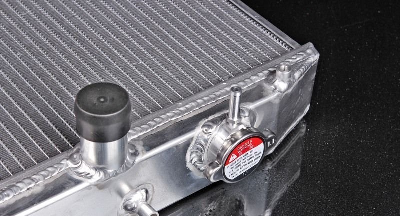 Радиатор алюминиевый Honda Civic EJ/EK/EG 1992-2000, 32мм, диаметр патрубков 32мм