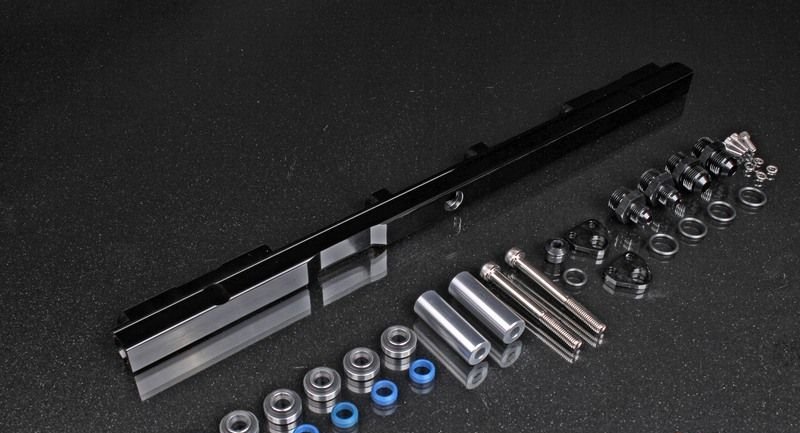 Топливная рейка Toyota 2JZ, черная AB88