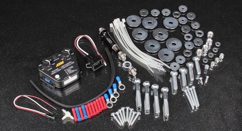 AEM Система впрыска метанола / воды + балон 1 галлон (3,78 л) V2 Multi-Input Water/Methanol 30-3350