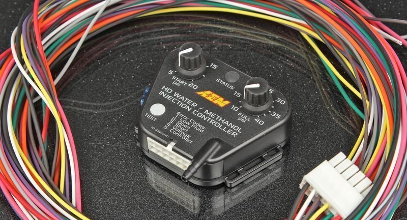 AEM Блок управления HD для системы впрыска метанола / воды V2 Internal MAP (встроенный датчик давления до 40 psi) 30-3306