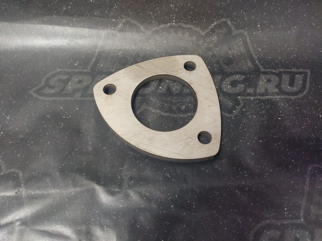 Фланец Tuning Toys на аутлет 2jz-gte (3 отв/ 63mm) нерж