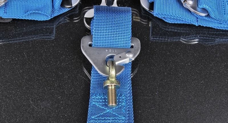 Ремни 5-ти точечные, 3"+3" SFI синий