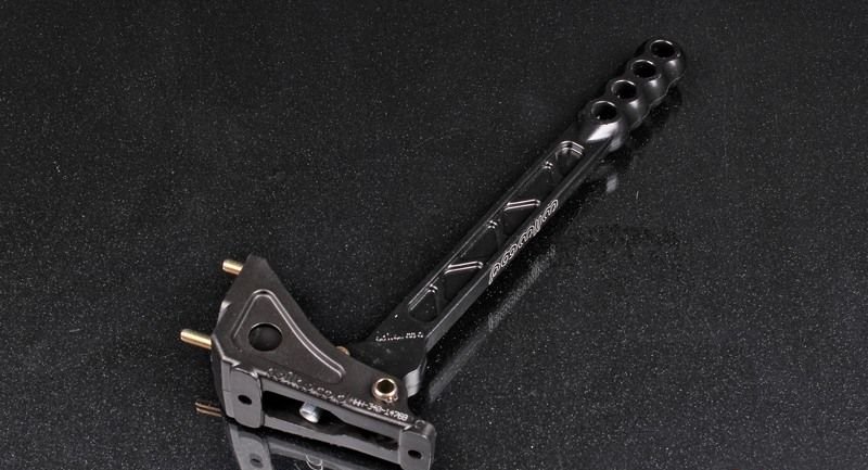 Ручник гидравлический без цилиндра, горизонтальный WILWOOD, черный