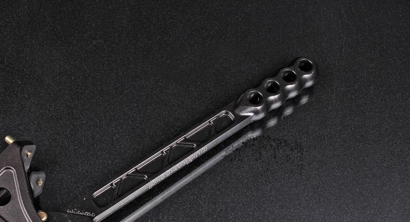 Ручник гидравлический без цилиндра, горизонтальный WILWOOD, черный