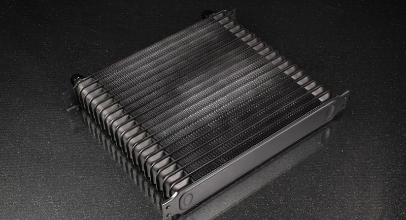 Радиатор масляный 300*270*50 19 рядов универсальный под шланг AN10