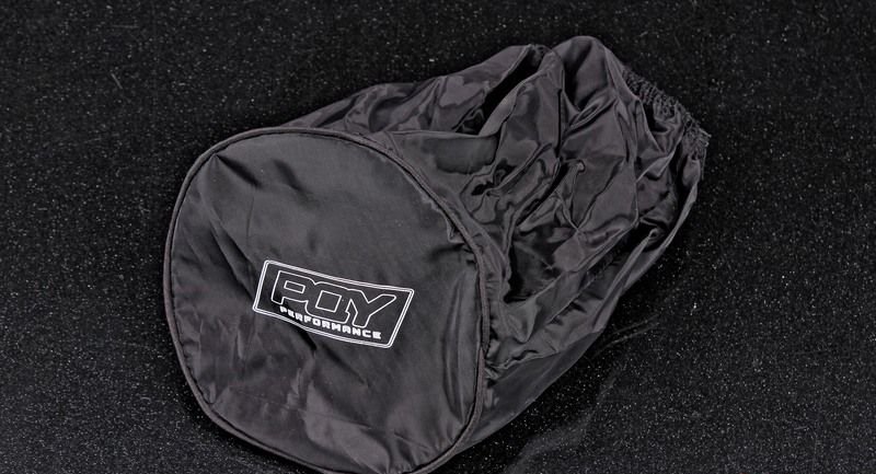 Чехол защитный для фильтра нулевого сопротивления D-140 мм, H-140 мм, черный PQY PERFORMANCE