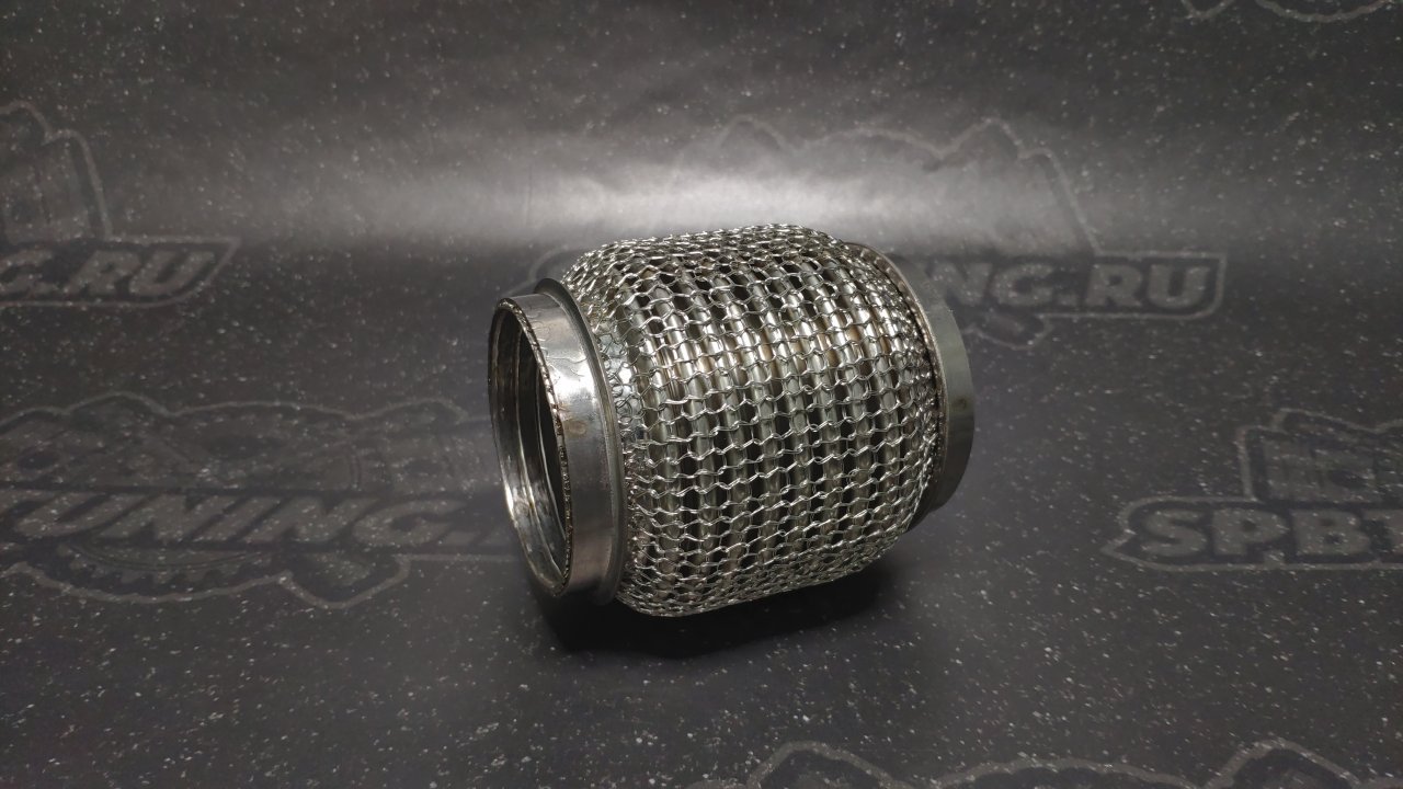Гофра глушителя с сеткой, interlock 63/100 EuroEx