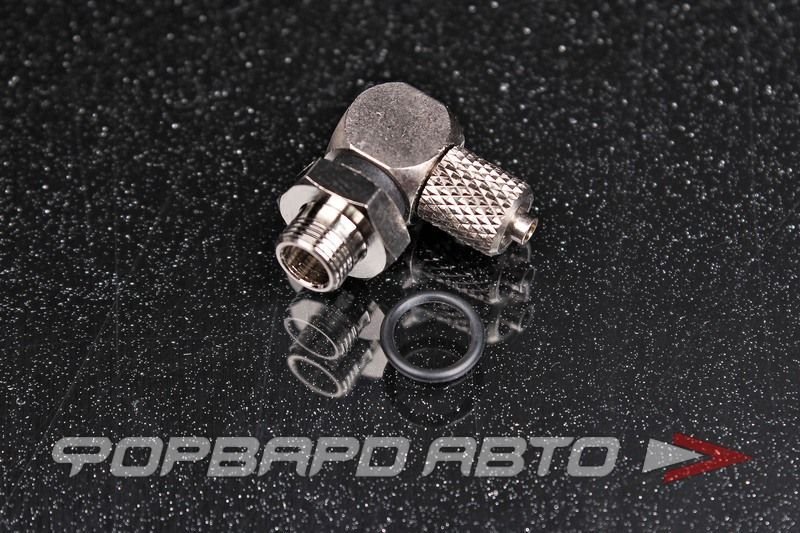 AQUAMIST Фитинг угловой с низким профилем для форсунки водометанольной системы, под шланг 4мм 806-388M